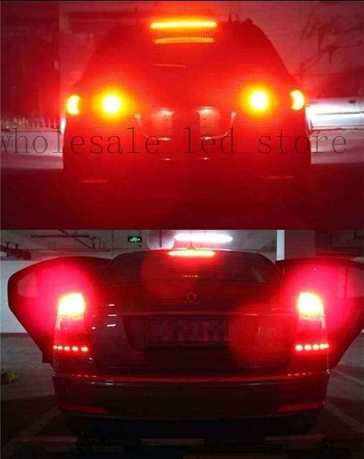 10 шт. T20 7443 7440 W21W WY21W 33 smd 5630 5730 светодиодный Cr ee объектив Автомобильный резервный