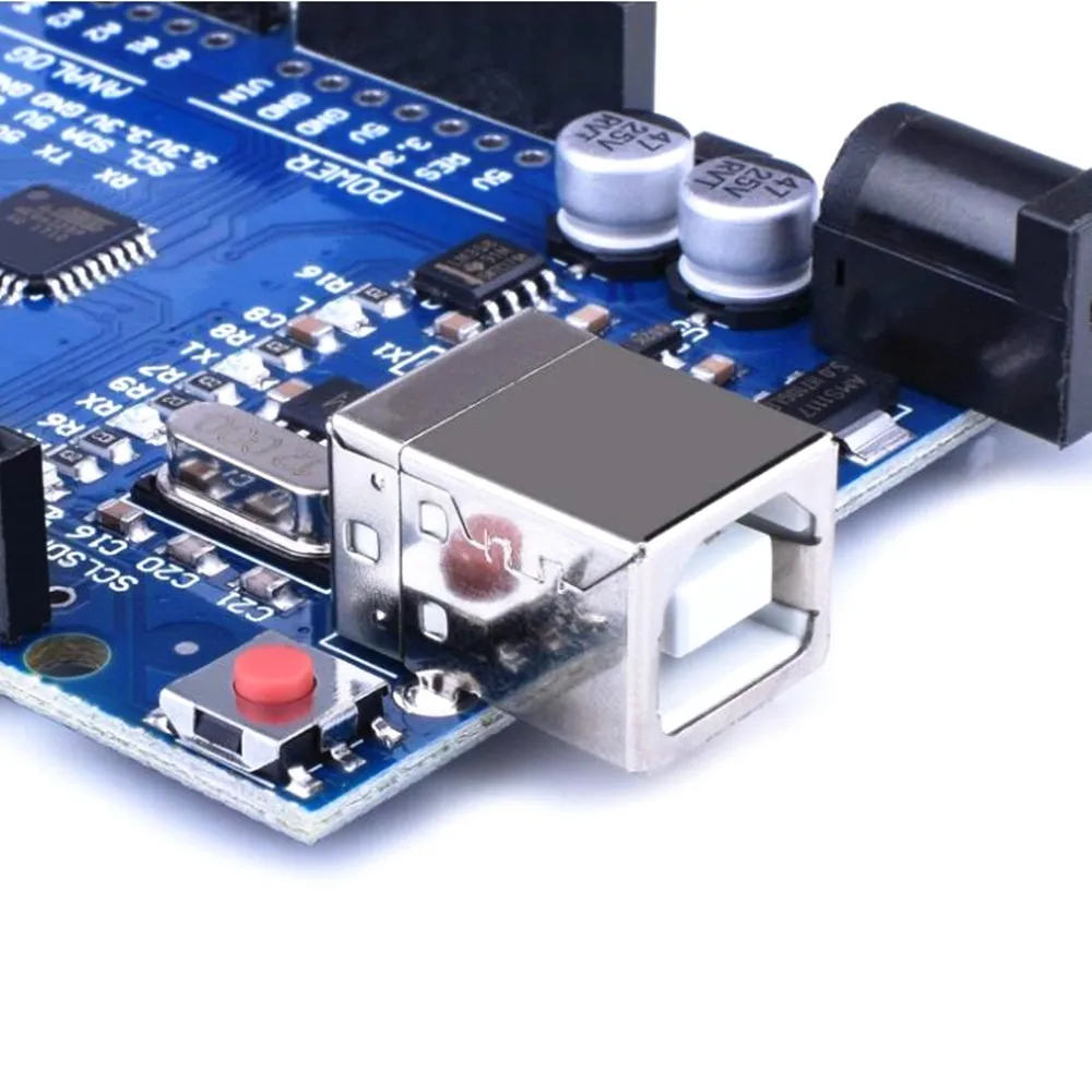 Для UNO R3 ATmega328P CH340 макетная плата для Arduino Φ набор разработки микроконтроллера