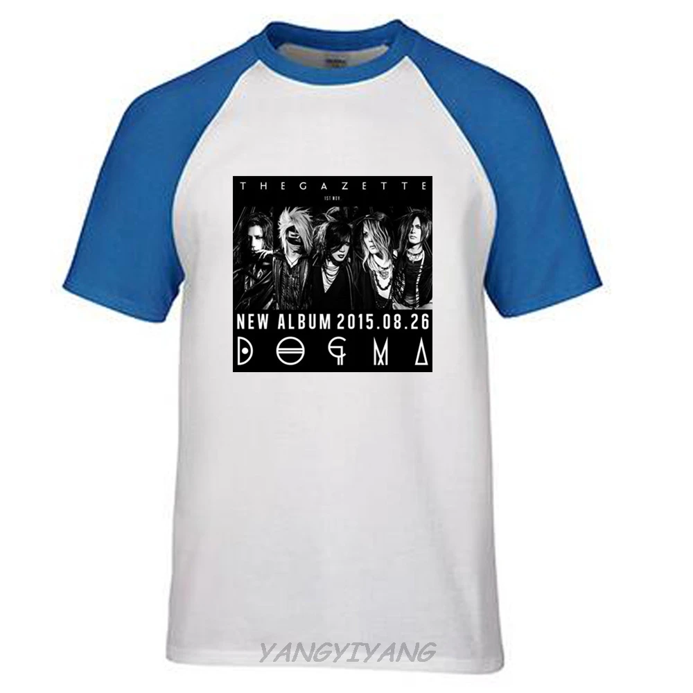Футболка The Gazette Dogma Japan Metal Rock Band черная мужская летняя модная футболка футболки с