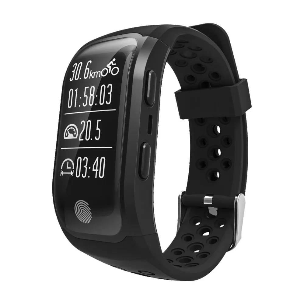 Smart wit S908 gps умный Браслет монитор сердечного ритма Сидячий напоминание шагомер