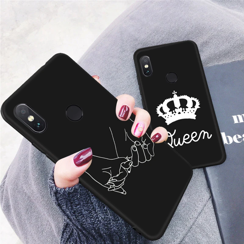 Мягкий силиконовый чехол для телефона Xiaomi Redmi Note 7 Pro K20 Mi 9T A3 Lite CC9 CC9E 7A черные чехлы