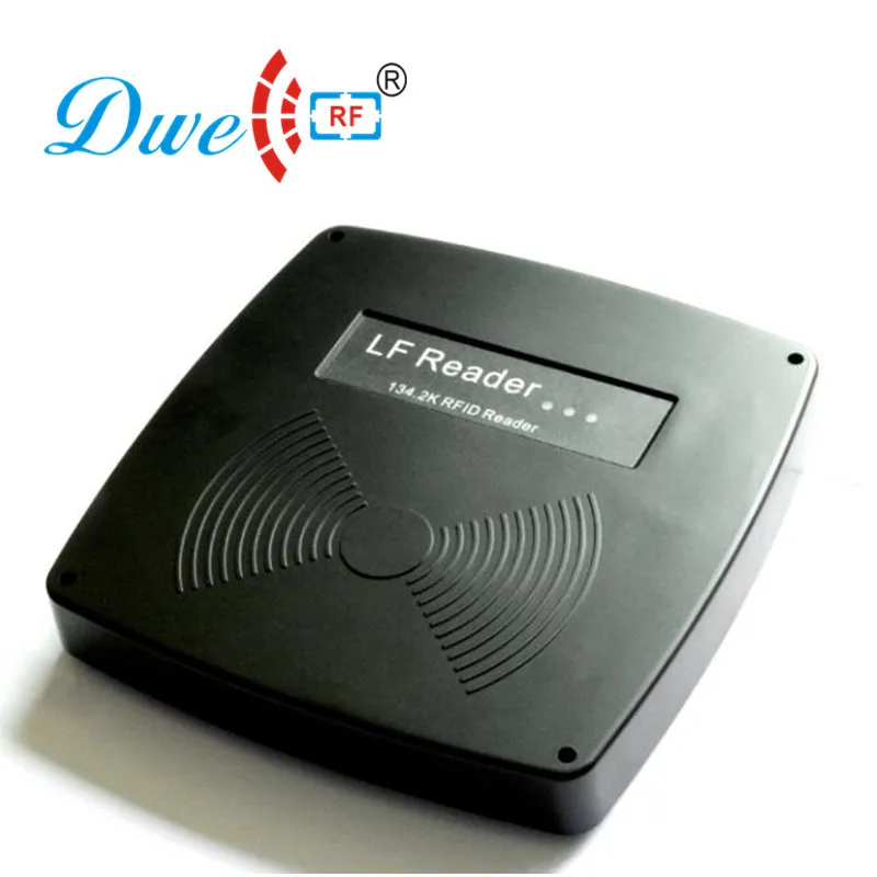 

DWE CC RF 134.2khz FDX-B ear tag reader wall mounted ISO11784 and ISO 11785 scanner support RS232 and RS485