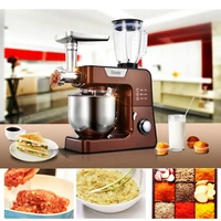 5l stand mixer multifunctional food vegetable mixer dough knead machine meat grinder juice chef machine food procesor bo c03