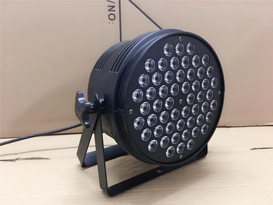 Кейс для полета + 10 шт./54x9 Вт LED par light RGBW DMX512 3 в 1 специальное сценическое