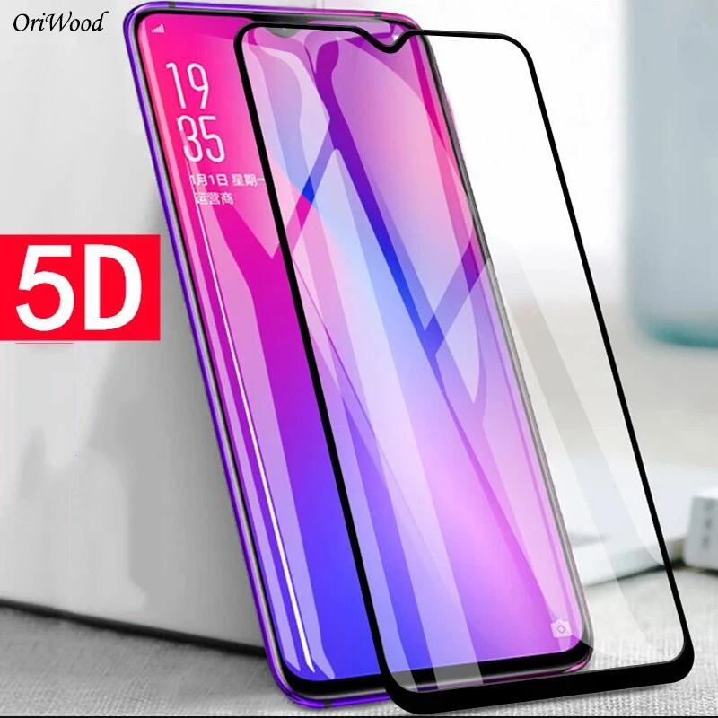 OriWood 5D холодная резьба 3D полное покрытие закаленное стекло для OPPO F9 Pro F9Pro Защитная