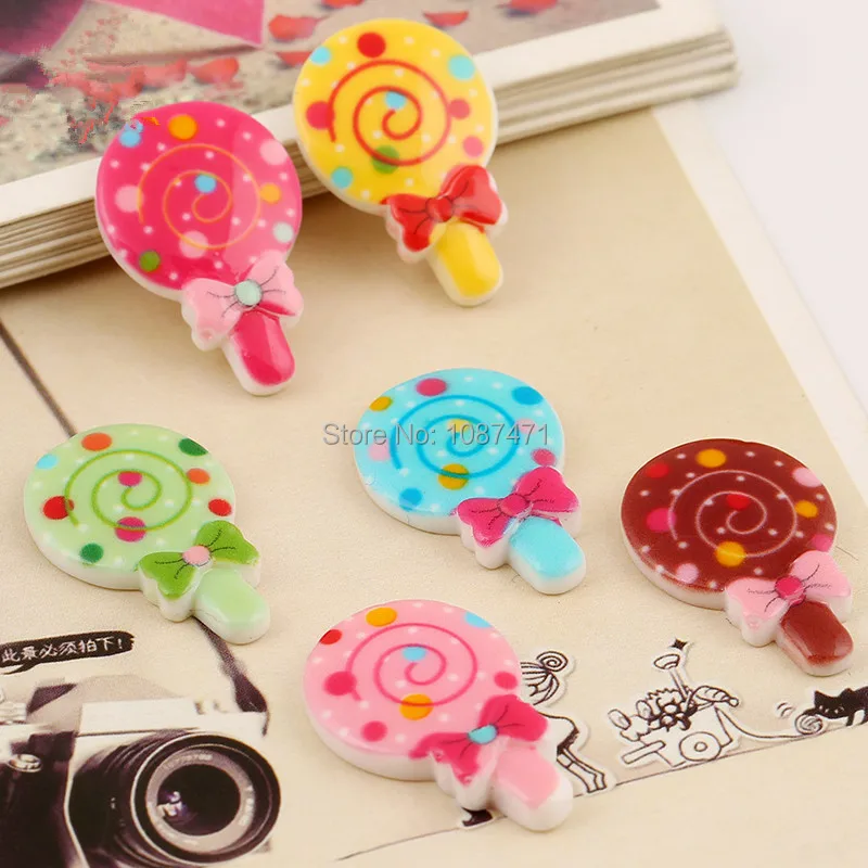 Красивый милый цветной леденец для мобильного телефона сладкие конфеты ремесла