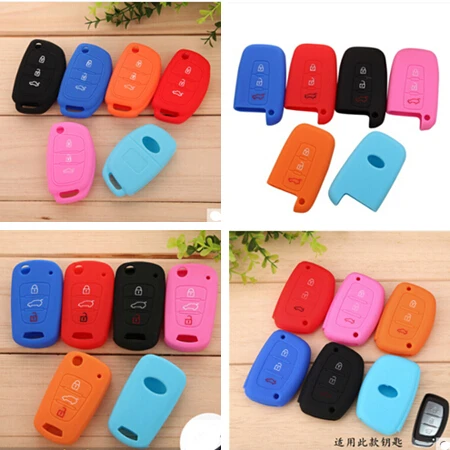 Чехол для автомобильного ключа KIA Rio K2 K5 Sportage R Forte CERATO Hyundai ix35 iX45 iX25 i20 Sonata Verna Elantra