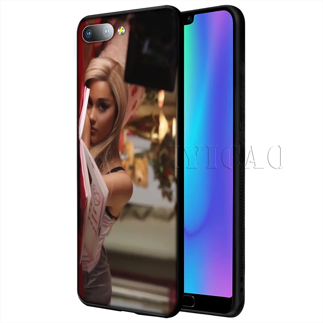 Пикантные ультратонкие Чехлы Ariana Grande для Huawei Y9 Y7 Y6 Prime 2019 Honor 20 8C 8X 8 9 9X 10 Lite 7C 7X 7A Pro |
