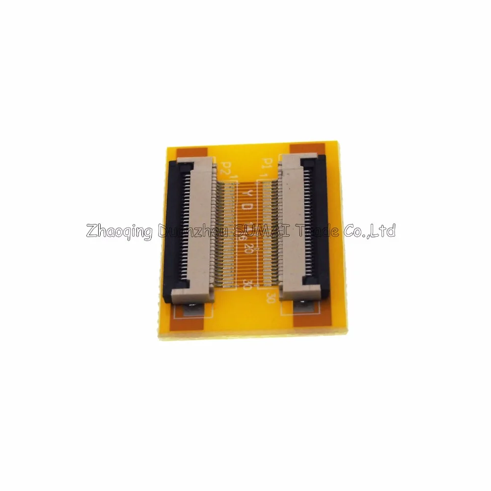 30-контактный 0 5 мм FPC/FFC PCB разъем Адаптерная плата плоский кабель удлинитель для