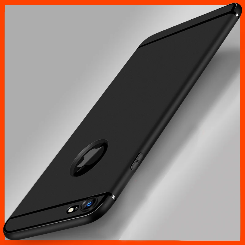 Ultra Slim Silicone Case for iphone 7 6 6s 8 X Cover Coque Candy Colors Black Shell Soft TPU Matte Phone iphone7 plus |