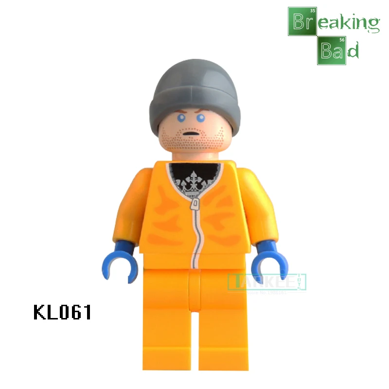 Здание Блоки Breaking Bad дизайнер Джесси Пинкман KL061 цифры супер героев Звездных Войн