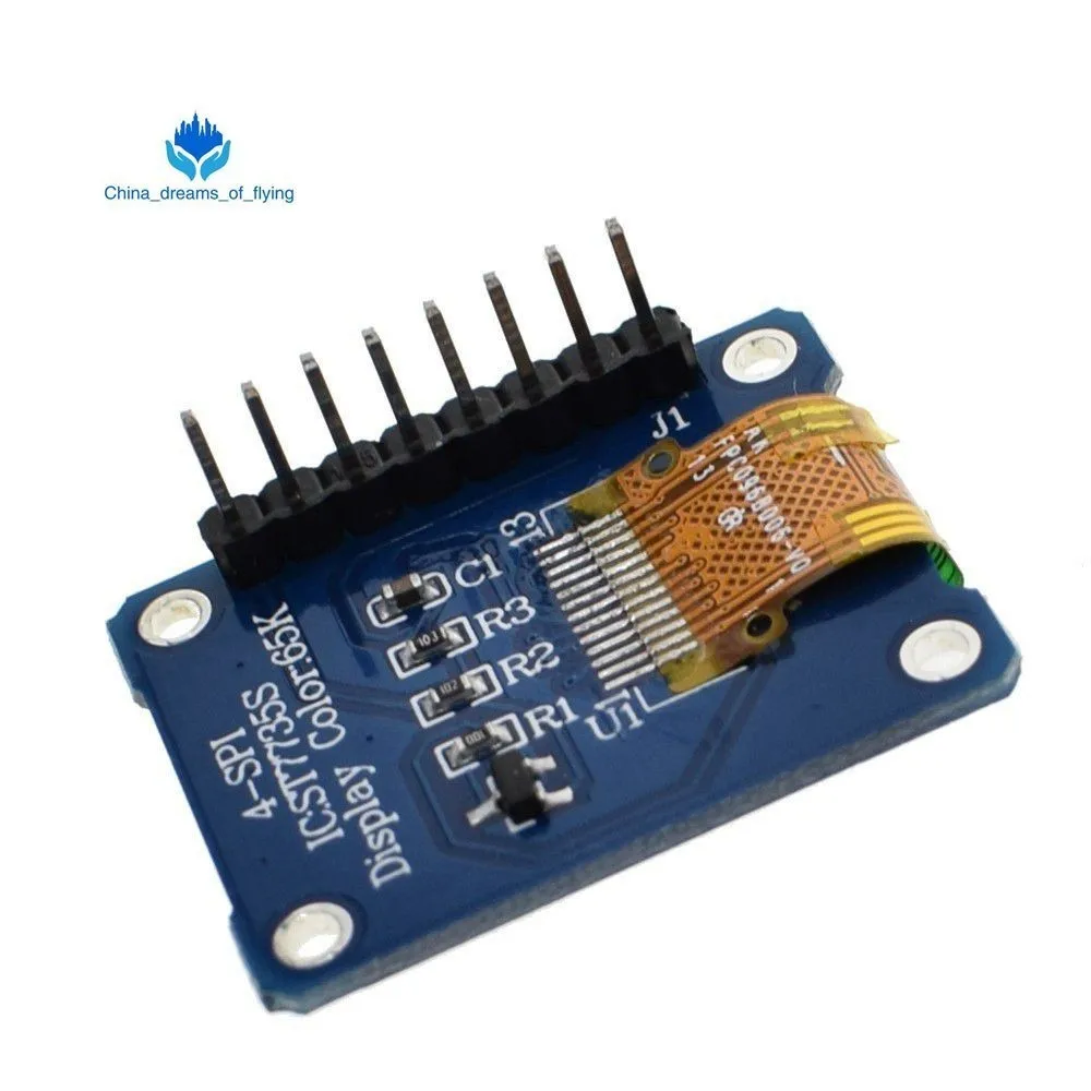 

1pcs IPS 0.96 inch 7P SPI HD 65K Full Color OLED Module ST7735 Drive IC 80*160 0.96 TFT Good