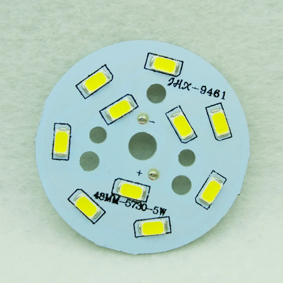 Светодиодный светильник UMAKED 5 Вт 48 мм PCB SMD5730 светодиодный