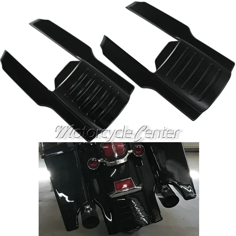 9 &quotрастягивается заднее крыло расширение для Harley Touring Electra Glide Ультра