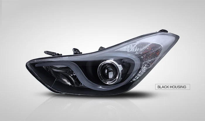 Bi-xenon HID фары для Hyundai Elantra Avante MD 8 2011-2013 с светодиодный дневные ходовые огни |