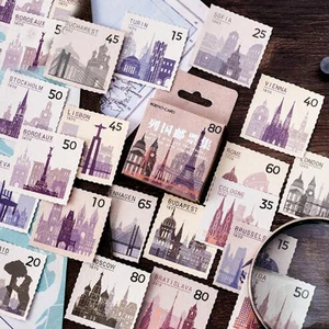 46 шт.кор. Универсальный штамп коллекция бумажная этикетка уплотнения Стикеры s ремесла Скрапбукинг декоративные Lifelog DIY стикер для канцелярских товаров