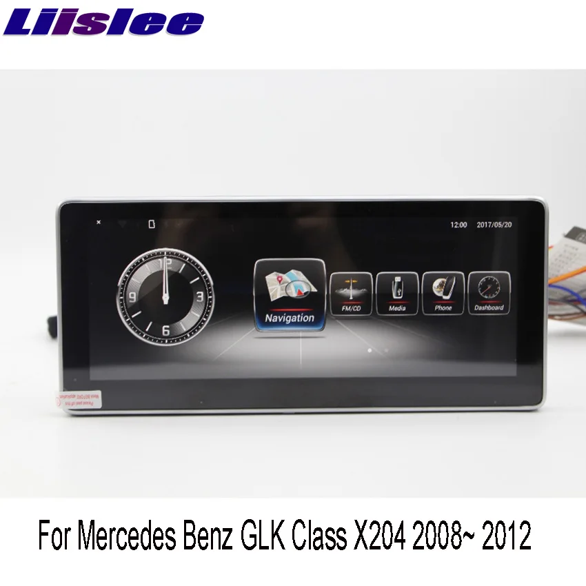 Liislee 10,2" Android для Mercedes Benz GLK X204 2008~ 2012 сенсорный экран gps-навигация, радио, стерео тире мультимедийный плеер