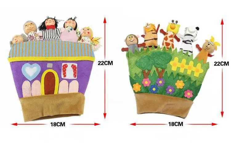 1 шт. Детские Плюшевые игрушки перчатки|gift bags baby shower|dolls realisticgift lot |