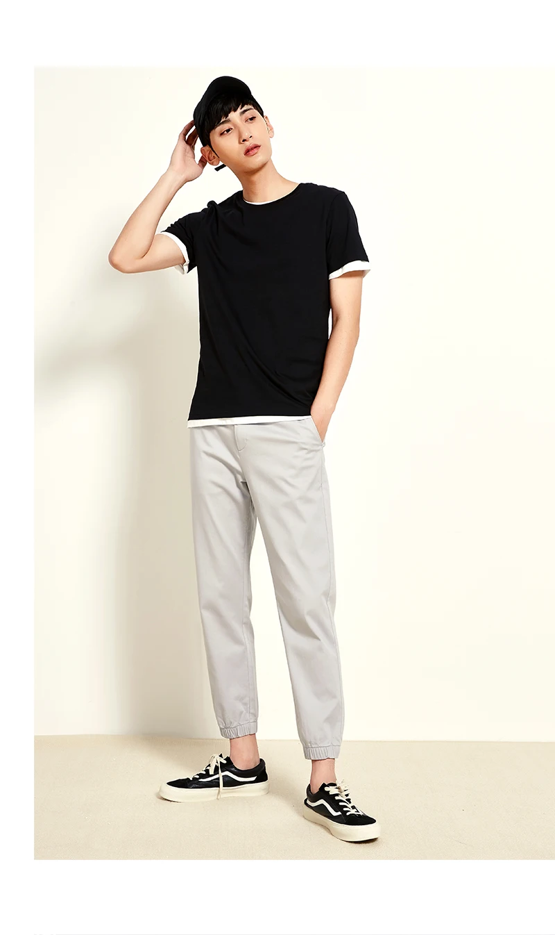 SEMIR, Мужская футболка, мода, футболки мужские, хлопок, белая футболка, Повседневная летняя футболка, мужские футболки, Camiseta Masculina, одежда, Топ