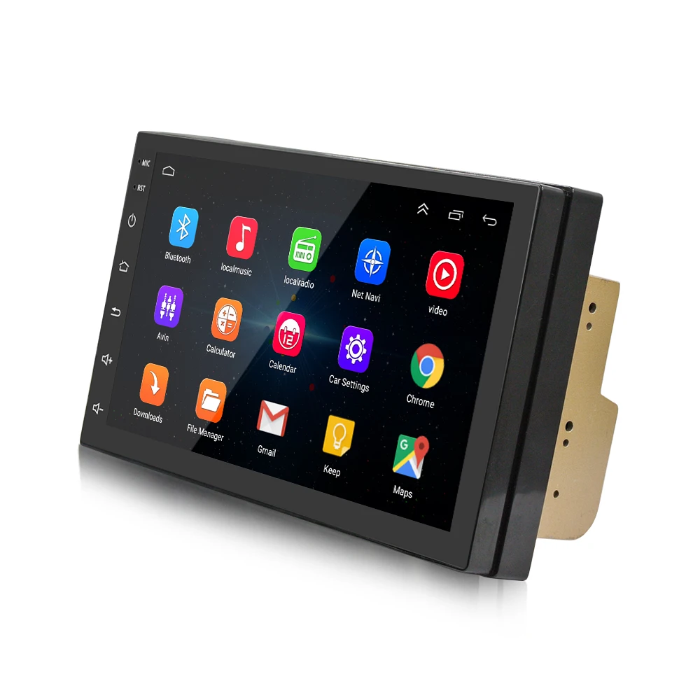 2Din стерео радио Android четырехъядерный 7 &quotgps навигация Авторадио Зеркало Ссылка wifi