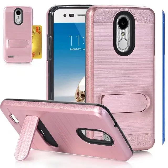 Для LG Aristo 2/дань династии/REBEL 3/зоны 4 Heavy Duty Hybrid Броня чехол противоударный с