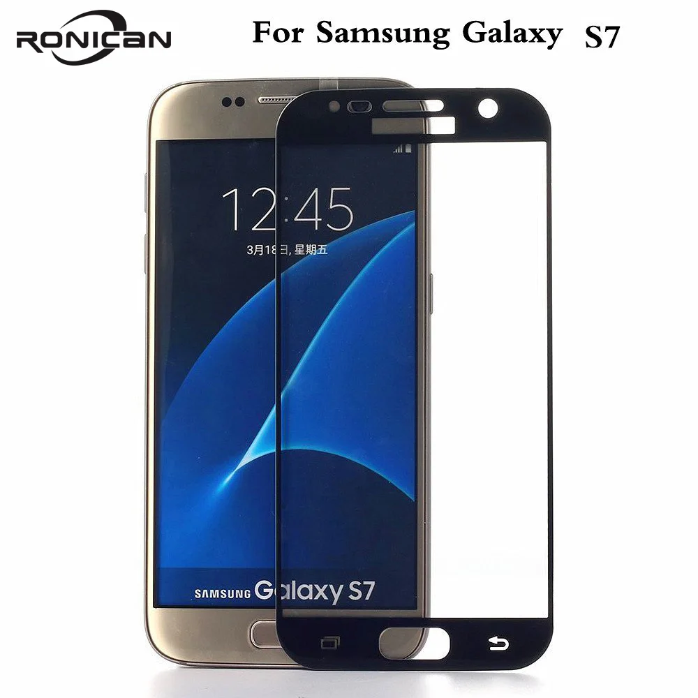Полное покрытие из закаленного стекла для samsung Galaxy J3 Pro J5 J7 Prime Note 4 5 Galaxy A3 A5 A7 S6 S7 Защитная пленка для экрана