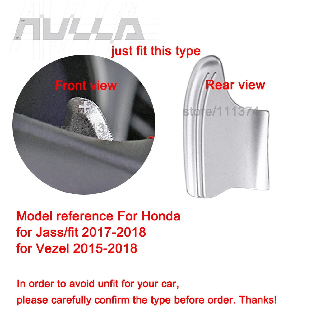Весло переключения передач из углеродного волокна для Honda Vezel Fit Jazz 2017 2018 весла