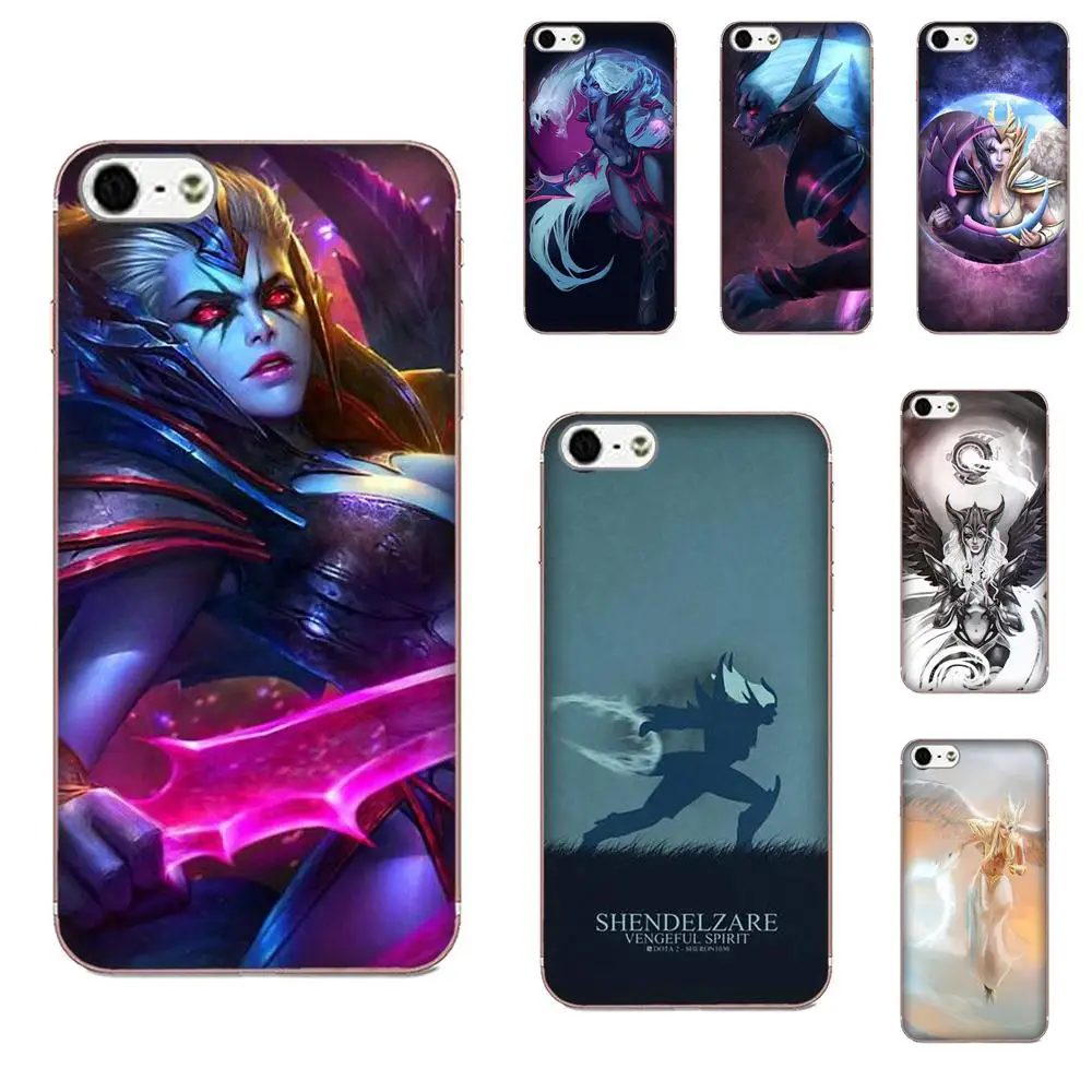 Для Galaxy J1 J2 J3 J330 J4 J5 J6 J7 J730 J8 2015 2016 2017 2018 mini Pro мягкий роскошный из ТПУ Dota 2 Vs Vengeful