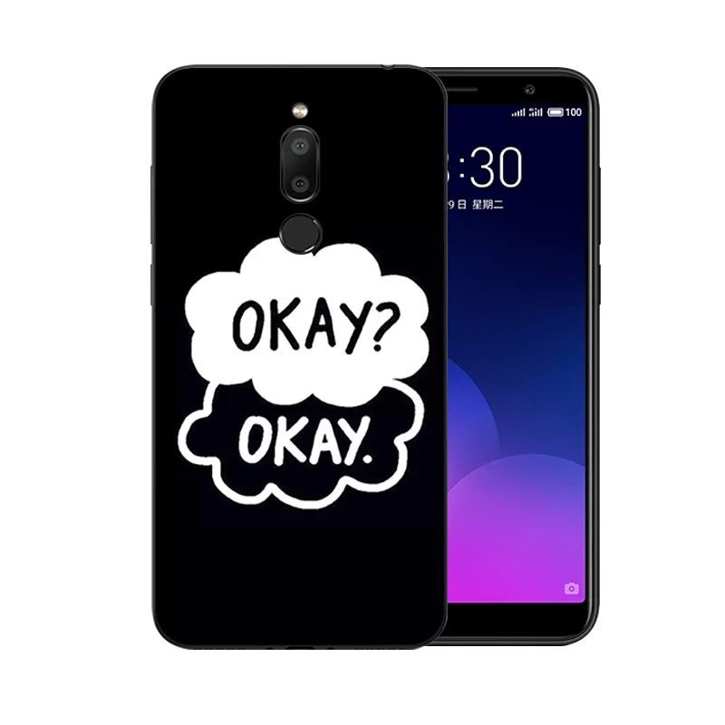 Чехол для Meizu M3 M2 M5S Mini Note чехол мягкий силиконовый из ТПУ телефона M6T 16X U20 Pro 6