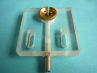 60x60x12mm water jet panel water spray cooling plate with opening brass nozzle id7mm for edm wire cut high speed machine