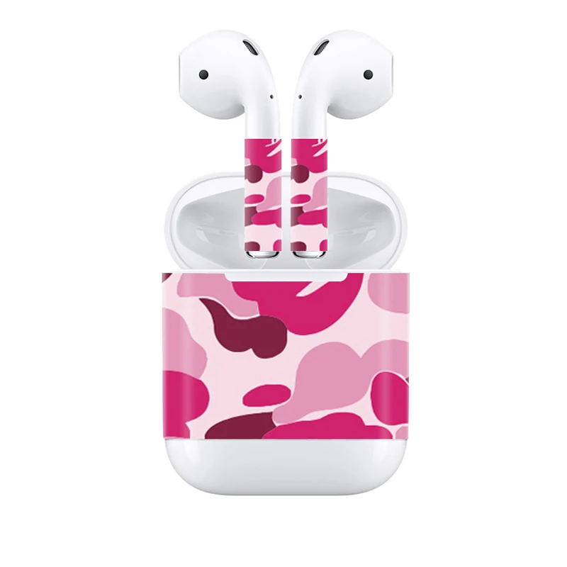 Бесплатная Прямая поставка защитный чехол для Apple Airpods наклейка самостоятельного