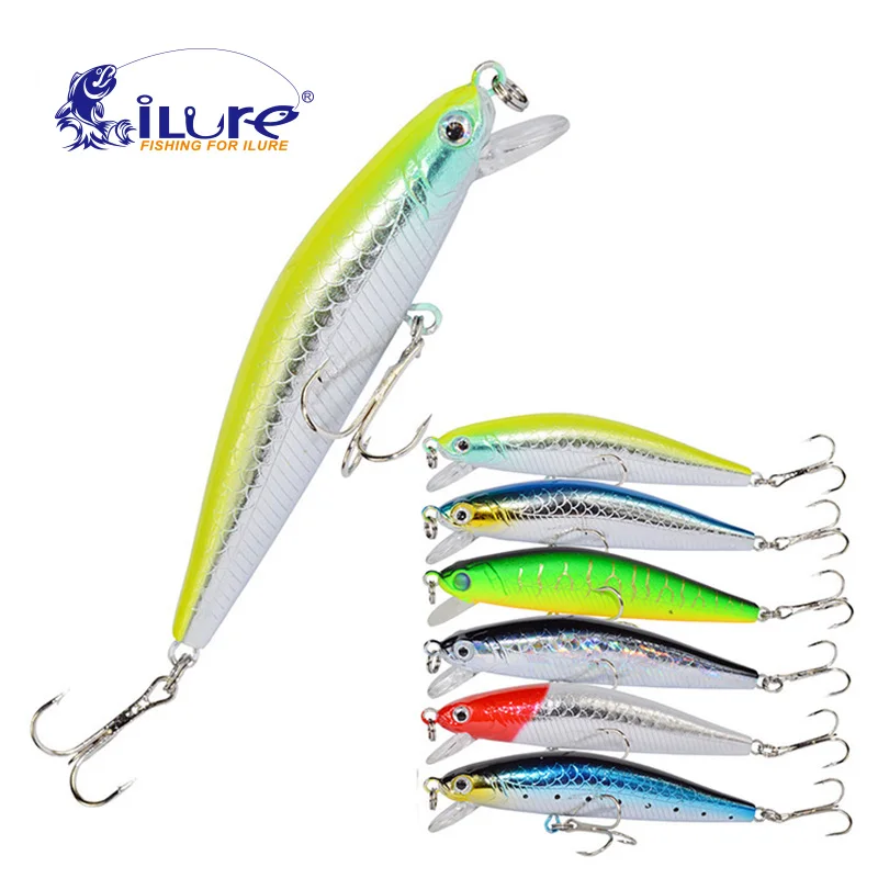 ILure 2 предмета жесткие приманки гольян 7cm 6g погружаемые искусственные для ловли