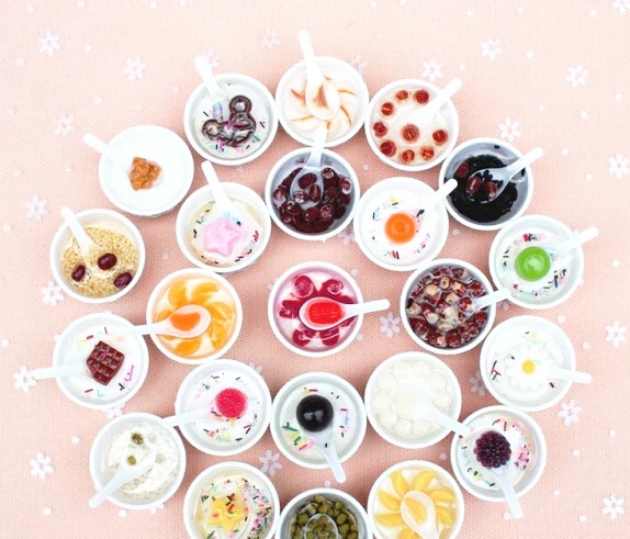 (5 шт. в комплекте) трехмерные характеристики креативной имитации фарфоровой