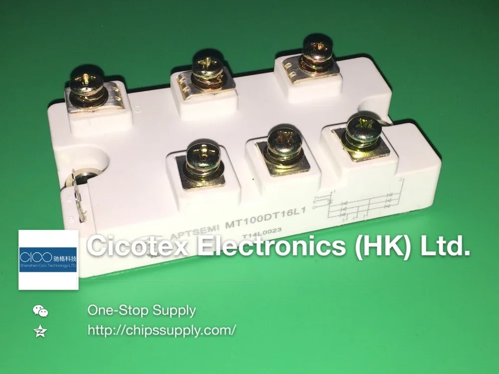 MT100DT16L1 модуль IGBT трехфазный мостовой тиристор | Электронные компоненты и
