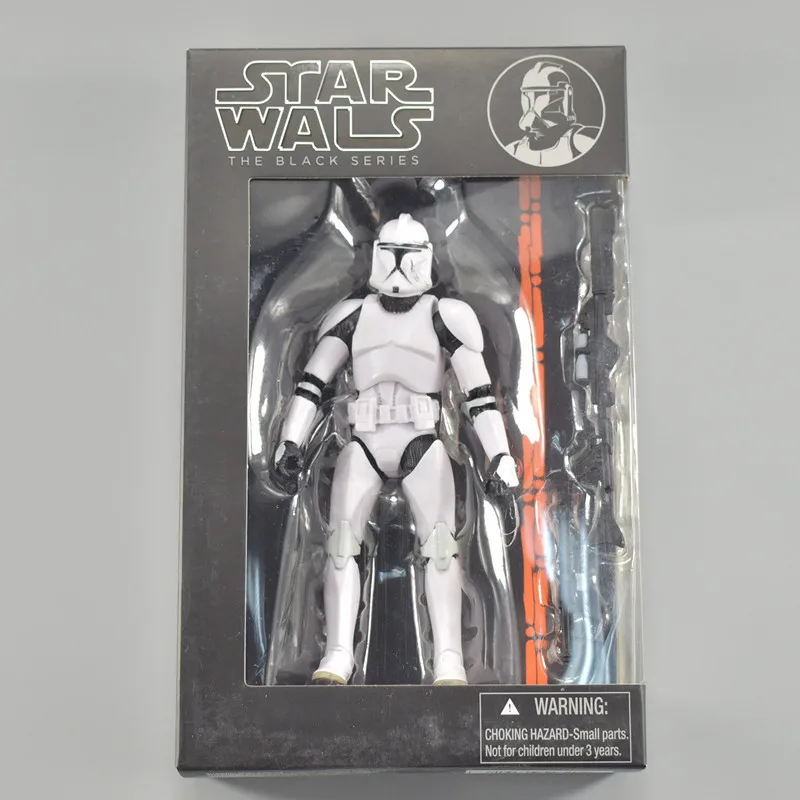Звездные войны черная серия Kylo Ren Штурмовик Phasma Darth Maul Дарт Вейдер Hab Solo ПВХ фигурка игрушка 14 типов с коробкой - Цвет: 4