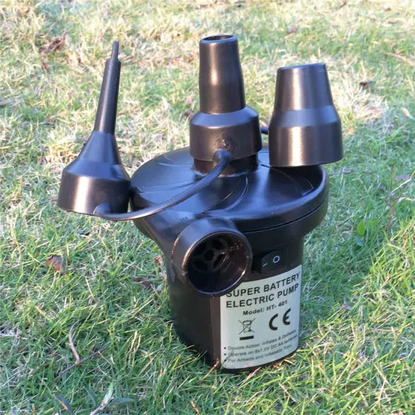 Электрический воздушный насос на 8 батарейках типа АА для домашнего