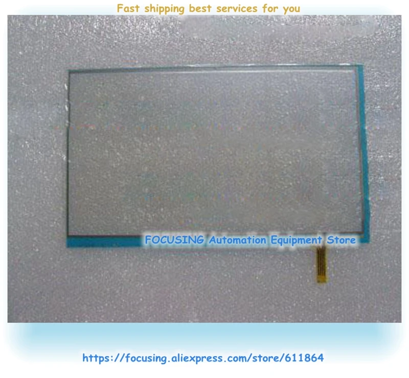 

7 Inch 163*98 Screen GPS Four Wire Resistive Touch Screen Glass New