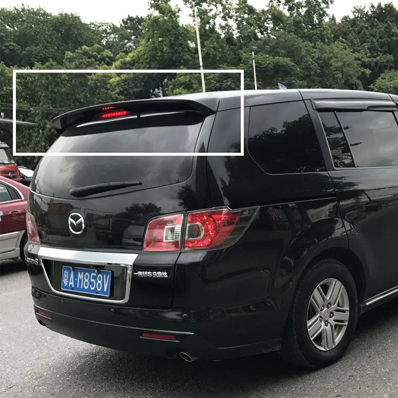 Неокрашенный задний спойлер из АБС пластика для Mazda 5 2008 2009 2010|Спойлеры и крылья| |