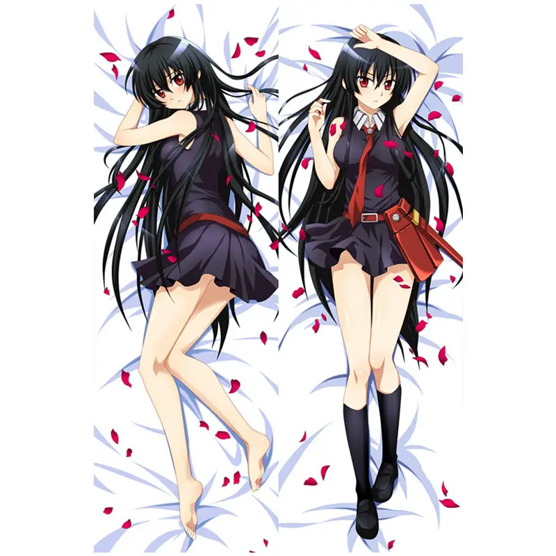 Polyester Аниме игры анимэ Akame ga Kill новая песня Наволочки Dakimakura Чехол сексуальные девушки 3D двухсторонняя постельные принадлежности обниматься тела Чехол - Цвет: Polyester
