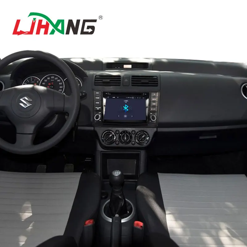 Автомобильный DVD-плеер LJHANG Android 10 для Suzuki Swift 2011 2012 2013 2014 2015 Wi-Fi мультимедиа GPS