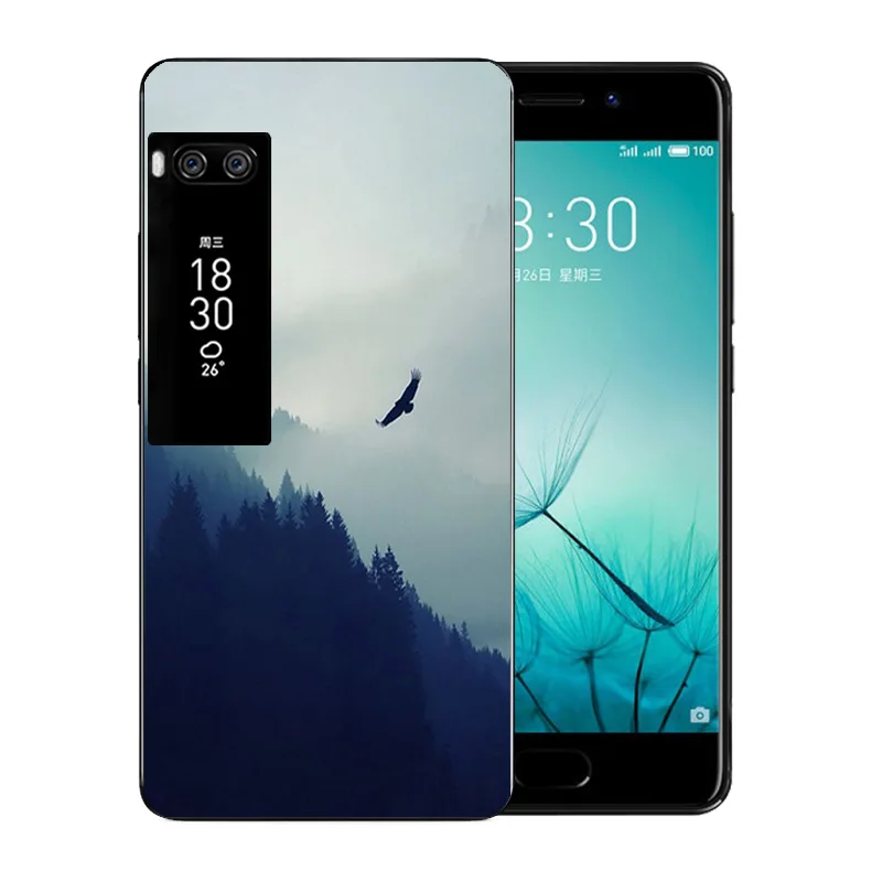 Чехлы для телефонов Meizu Pro 7 M792Q силиконовая полная защитная оболочка TPU прозрачная