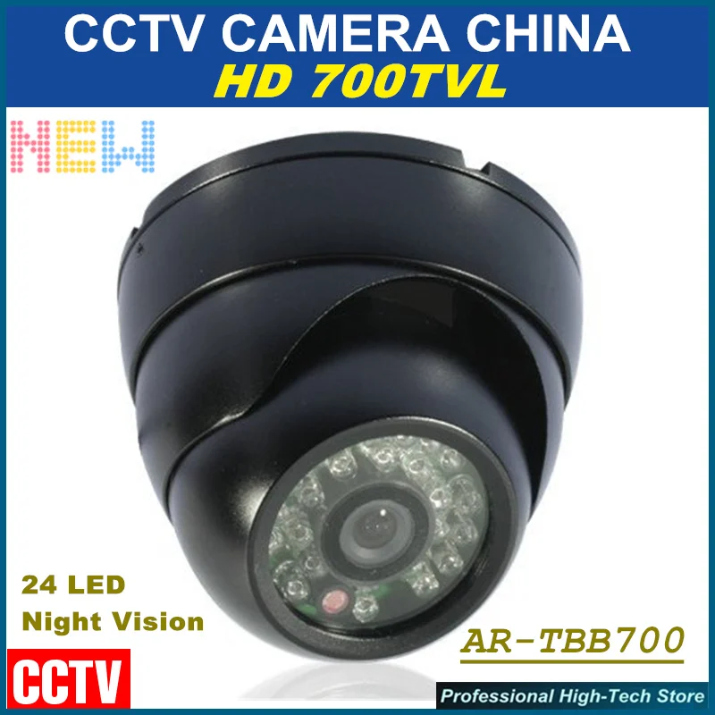 ElitePB 700TVL Цвет CCD безопасности IR купольная Камера CCTV Ночное видение Крытый 24 шт.