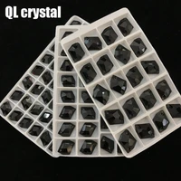 all size black special shaped sew on strass crystal rhinestone flatback for wedding dress diy clothes shoes bags accessories