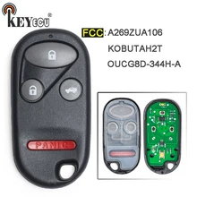 KEYECU A269ZUA106/ KOBUTAH2T/ OUCG8D 344H A 3 + 1 4 кнопки дистанционного ключа Fob для