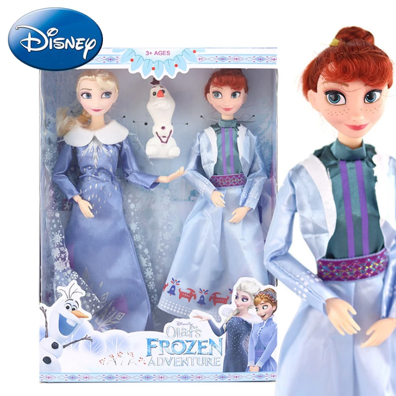 Disney детские плюшевые игрушки для девочек кукла Холодное сердце Анна Эльза мягкие