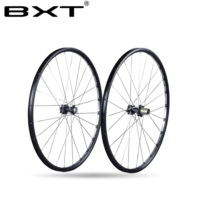 BXT 27,5 er 29er MTB колеса для горного велосипеда 4 подшипника ступицы велосипедные запчасти велосипед колеса из алюминиевого сплава 29 комплектов 28 отверстий велосипедные колеса