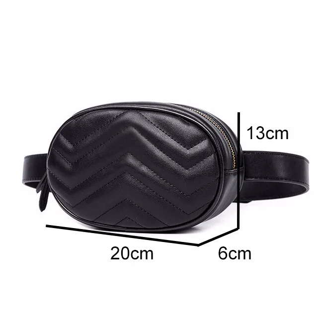 

JEUIHESA Women'S Waist Bag Ladies Fashion 2019 Pockets Europe And United States Style Fashion Woman Bags High Quality Purse Bag