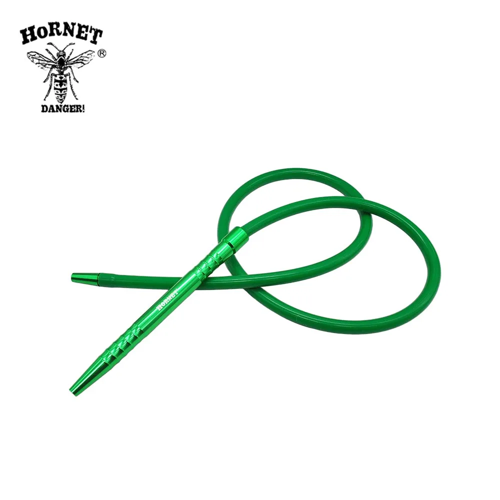 Hornet 1 8 м большой размер SHISHA TIME кальян шланг с 2 алюминиевым стержнем/1 5 силиконовый