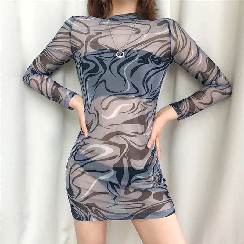 

Женское прозрачное Сетчатое бикини, купальный костюм, купальный костюм, летнее пляжное платье