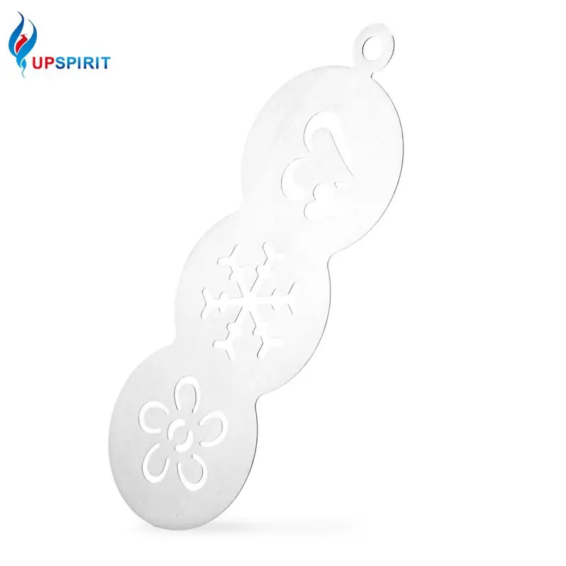 Трафарет для кофе Upspirit 3 в 1 трафареты латте художественное украшение трафарет